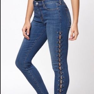 PacSun Pants - Lace up pac sun jeans PacSun Pants - Lace up pac sun jeans
